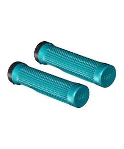 Oneup Components | Lock-On Grips Yeti, Turquoise | Rubber