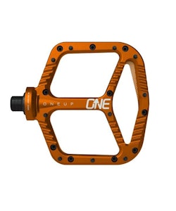 OneUp Components | Aluminum Flat Pedals Orange