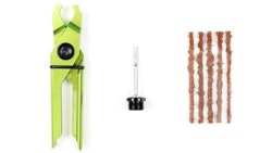 Oneup Components | Edc Plug And Plier Kit | Green | Pliers With 5 Plug Strips