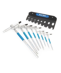 Park Tool | Thh-1 Sliding T-Handle Hex Wrench Set 2, 2.5, 3, 4, 5, 6, 8 And 10Mm Hex Wrenches