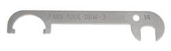 Park Tool | Obw-3 Offset Brake Wrench | Silver | 14Mm & Caliper Spring Adjust