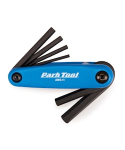Park Tool | Aws-11 Folding Hex Wrench Set 3, 4, 5, 6, 8 And 10Mm Hex Keys