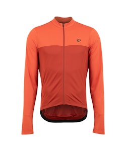 Pearl Izumi | Quest Ls Jersey Men's | Size Small In Burnt Rust/adobe | Polyester