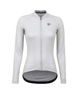 Pearl Izumi | Women's Attack Ls Jersey | Size Large In Cloud Grey Stamp
