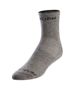 Pearl Izumi | Merino Socks Men's | Size Large in Smoked Pearl Core
