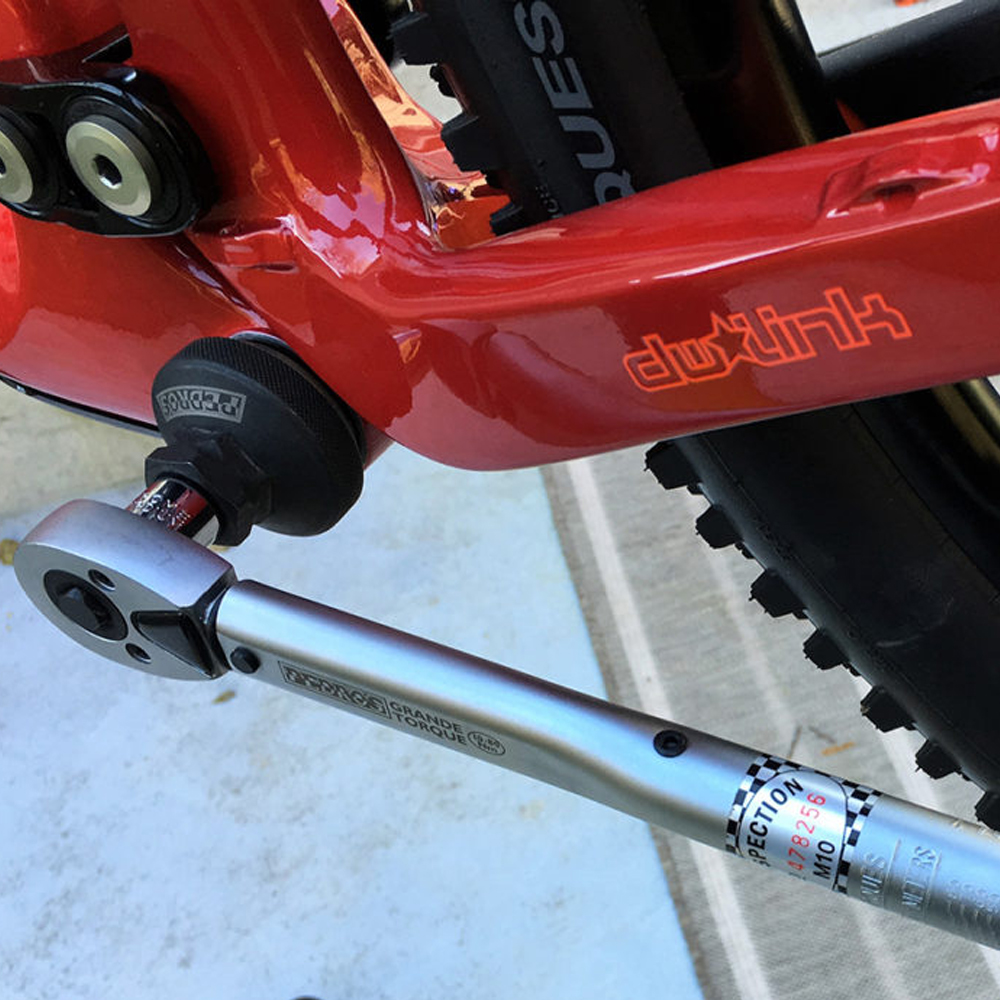 Bike BB Wrench 44mm 16 Notch Bicycle Bottom Bracket Crank Tool Installer Red
