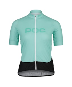 Poc | Essential Road Logo Women's Jersey | Size Large In Green/green