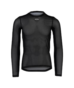 Poc | Essential Layer Ls Jersey Men's In Black Xlg | Polyester/elastane