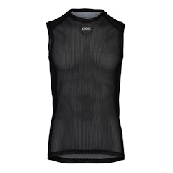 Poc | Essential Layer Vest Men's | Size Large In Black | Polyester/elastane