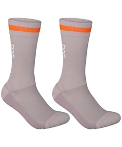 Poc | Essential Mid Length Socks Men's | Size Small in Orange