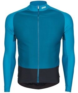 Poc | Essential Road Mid L/s Jersey Men's | Size Xx Large In Azurite Multi Blue | Polyester