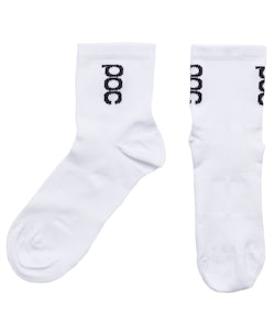 Poc | Essential Road Lt Cycling Socks Men's | Size Small In White