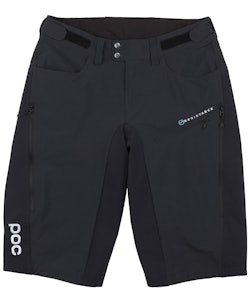 Poc | Resistance Enduro Mid Women's Mtb Shorts | Size Small In Carbon Black