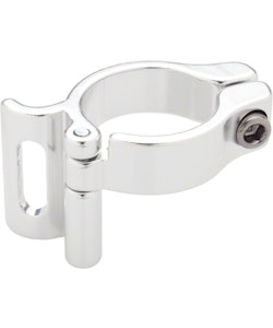 Problem Solvers | Braze-On Adaptor Clamp | Silver | 31.8Mm, Slotted