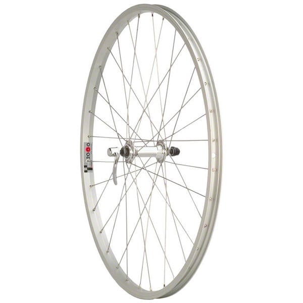 Bike Rim 26 Inch Bicycle Front Wheel Rear Wheelset Double Layer Alloy Bike Rim Q/R MTB 7 8 9 10 Speed 32H Quick Release Axles Bicycle Accessory 