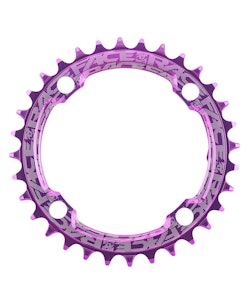 Race Face | 104 Bcd Narrow Wide Chainring | Purple | 36 Tooth | Aluminum