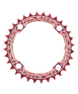 Race Face | 104 Bcd Narrow Wide Chainring | Red | 32 Tooth | Aluminum