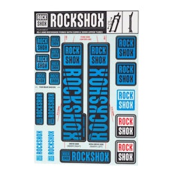 Rockshox | 35Mm Decal Kit Blue
