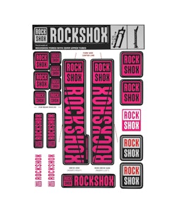 Rockshox | 35Mm Decal Kit Magenta