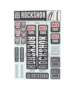 Rockshox | 35mm Decal Kit White