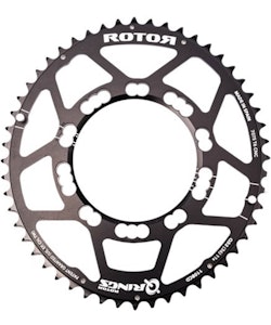 Rotor | Q Outer Chainring | Black | 52 Tooth | Aluminum