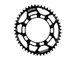 Rotor | Q-Ring Road Chainring 110Bcd 5Bolt 50T, Aero, Outer, 5 Bolt, 110Bcd | Aluminum
