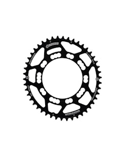 Rotor | Q-Ring Road Chainring 110Bcd 5Bolt 50T, Aero, Outer, 5 Bolt, 110Bcd | Aluminum