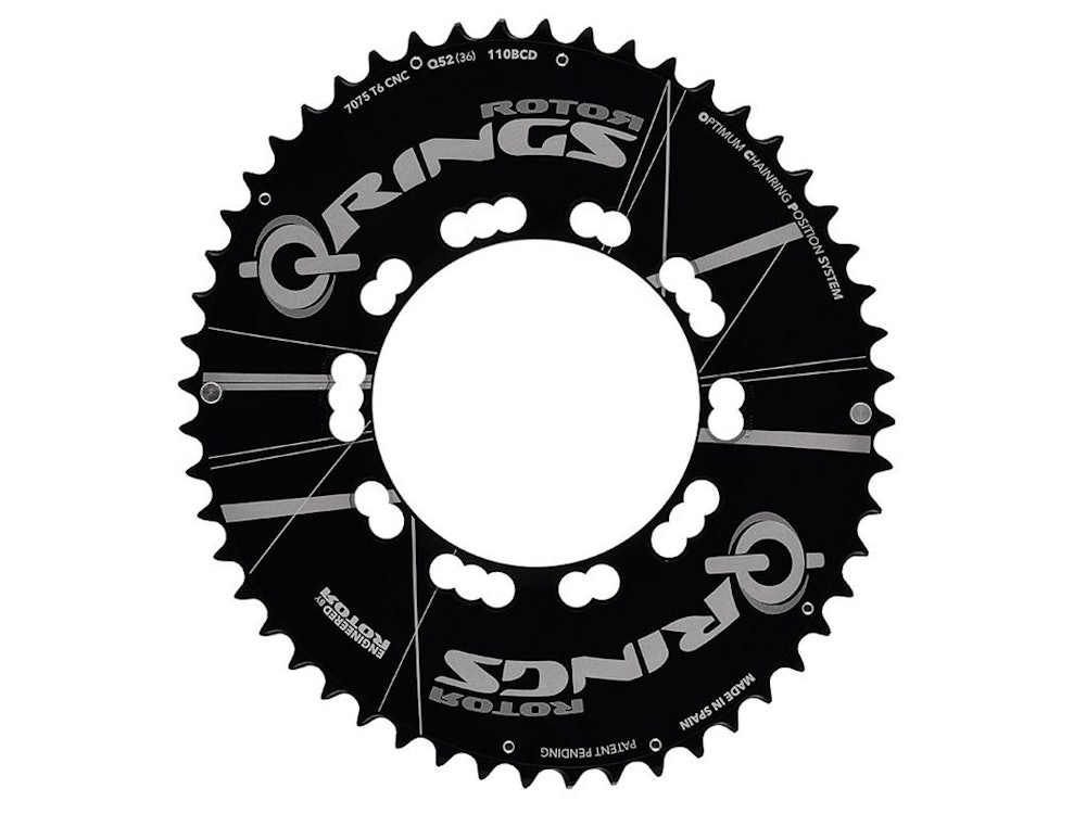 Rotor Q-Ring Road Chainring 110Bcd 5Bolt