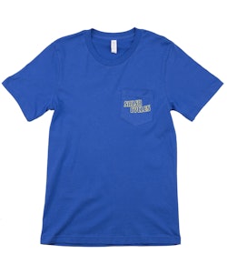 Salsa | Logo Pocket Men's T-Shirt | Size Small in Bright Blue