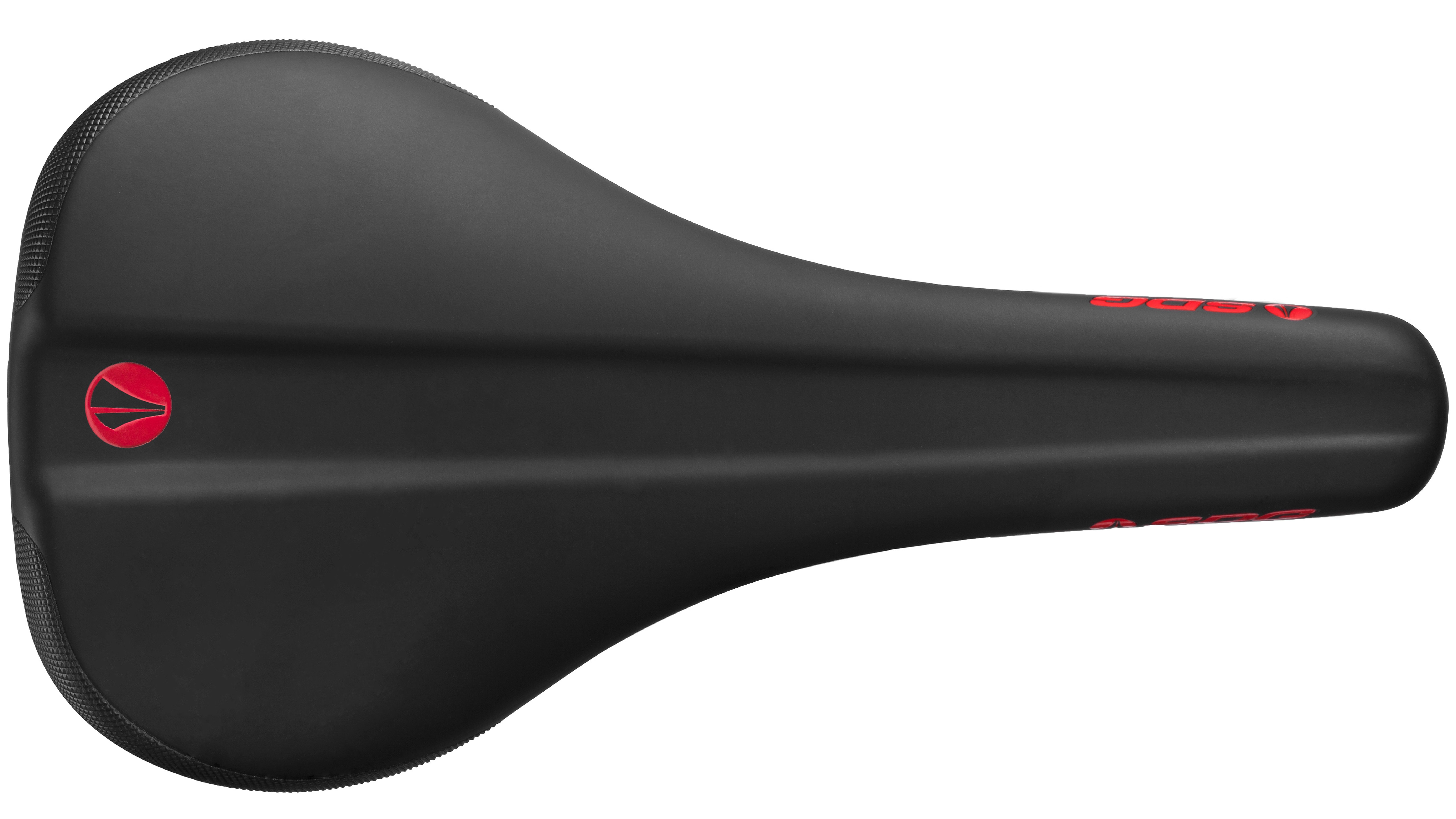 Red 2024 bicycle saddle