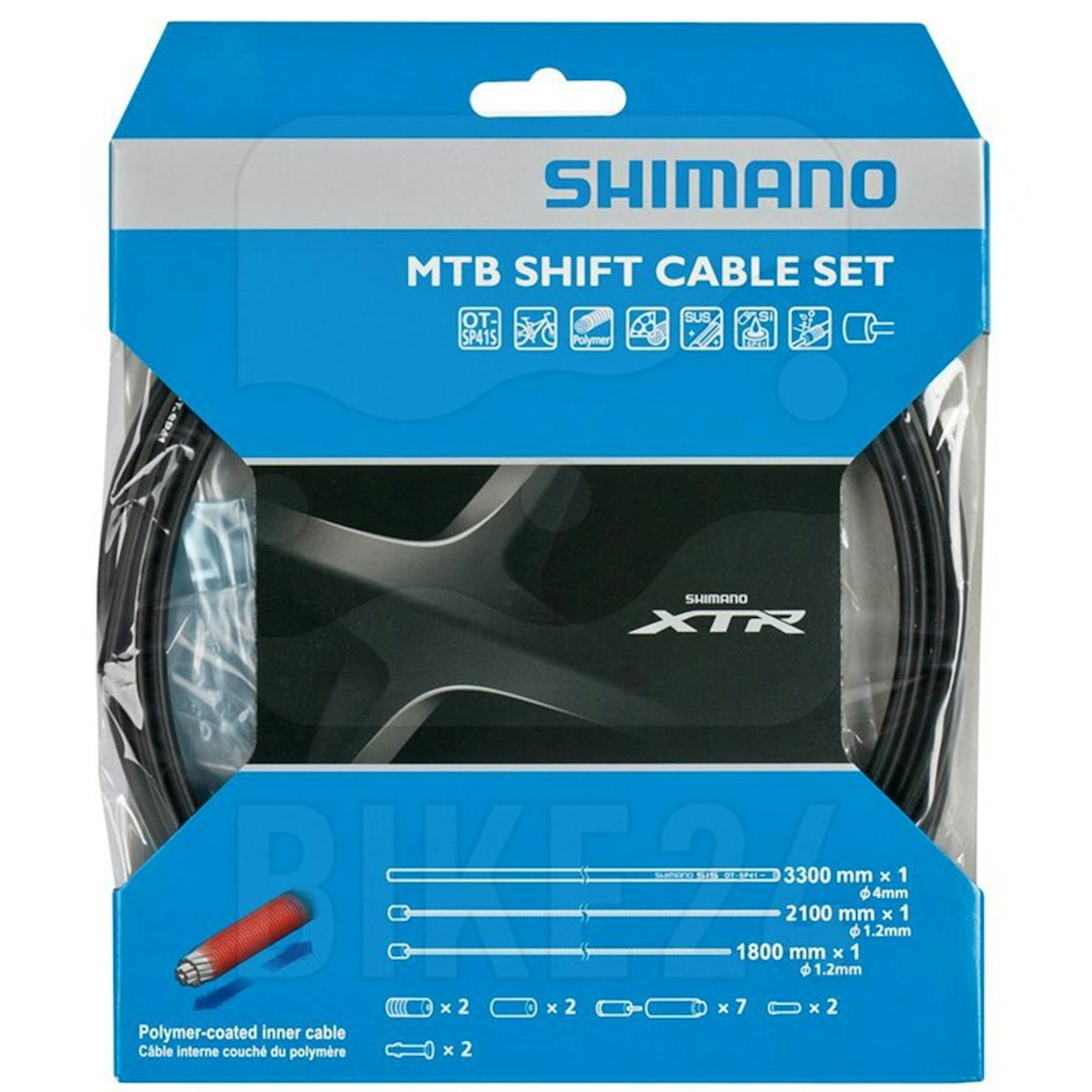 shimano xtr m9000 shift cable set