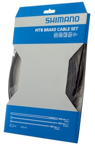 Shimano | Mtb Stainless Brake Cable Set Stainless Cable, Mtb | Black | Slr Houseing