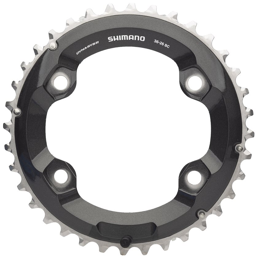 Shimano Deore M533 36t 104mm 9-Speed Chainring 
