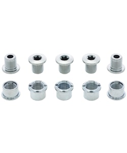 Shimano | 105 5700 Double Chainring Bolts | Silver | Set/10