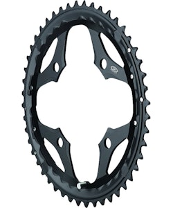 Shimano | SLX M660 9SPD Outer Chainring | Black | 48T, 104mm Bcd, 4 Bolt, 9 Speed