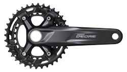 Shimano | Deore Fc-M5100-B2 11 Speed Crankset 170Mm, 36/26 Tooth, 48.8 Mm Chainline, Non-Boost | Aluminum