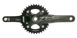 Shimano | Zee Fc-M645 83Mm Crankset | Black | 165Mm, With 36 Tooth Chainring | Aluminum