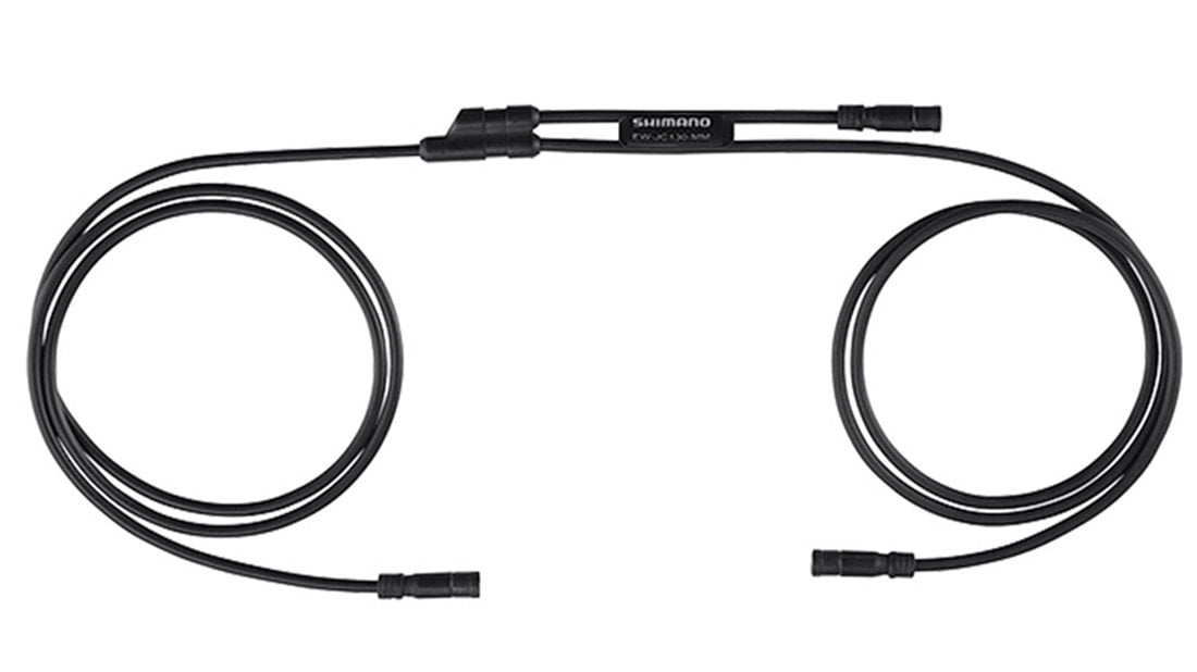 50 mm 250 mm 3 connectors Shimano E-tube EW-JC130 Y-split cable 350 mm 