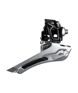 Shimano | 105 Fd-R7000 Front Derailleur | Black | 31.8mm Clamp with 28.6mm Adapter