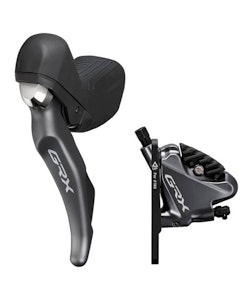 Shimano | GRX ST-RX810 Shifter/Brake Set Front, Resin Pads w/Fin | Aluminum