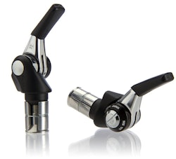 Shimano | Bs79 10-Speed Bar End Shifters | Silver | 10 Speed, Double Or Triple
