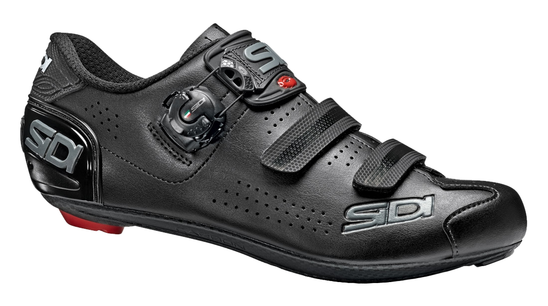 SIDI Genius 7 Carbon Road Cycling Shoes Bike Shoes Black/Black/Red Size 36-46 EU 