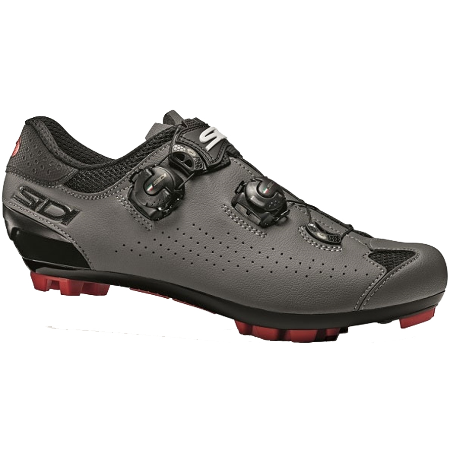 SIDI Dominator 10 MTB Mountain Bike Shoes Black/grey Size 43 EU for sale online 