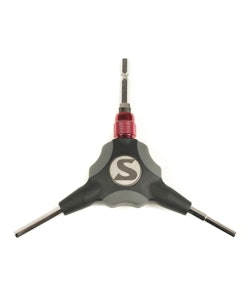 Silca | Ypsilon Y-Wrench | Black | 4, 5 & 6mm Hex Bits