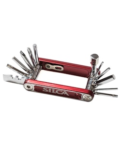 Silca | T | Red | ici Italian Army Knife Tool | Red | 13 Tools