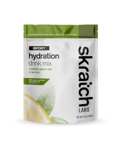 Skratch Labs | Sport Hydration Drink Mix | Green | Tea and Lemons, 20 Servings