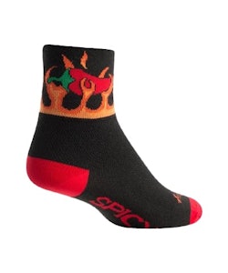 Sock Guy | Spicy Socks Men's | Size Small/Medium in Black/Red