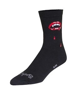 Sock Guy | Sucker Socks Men's | Size Small/Medium in Black/Red/White
