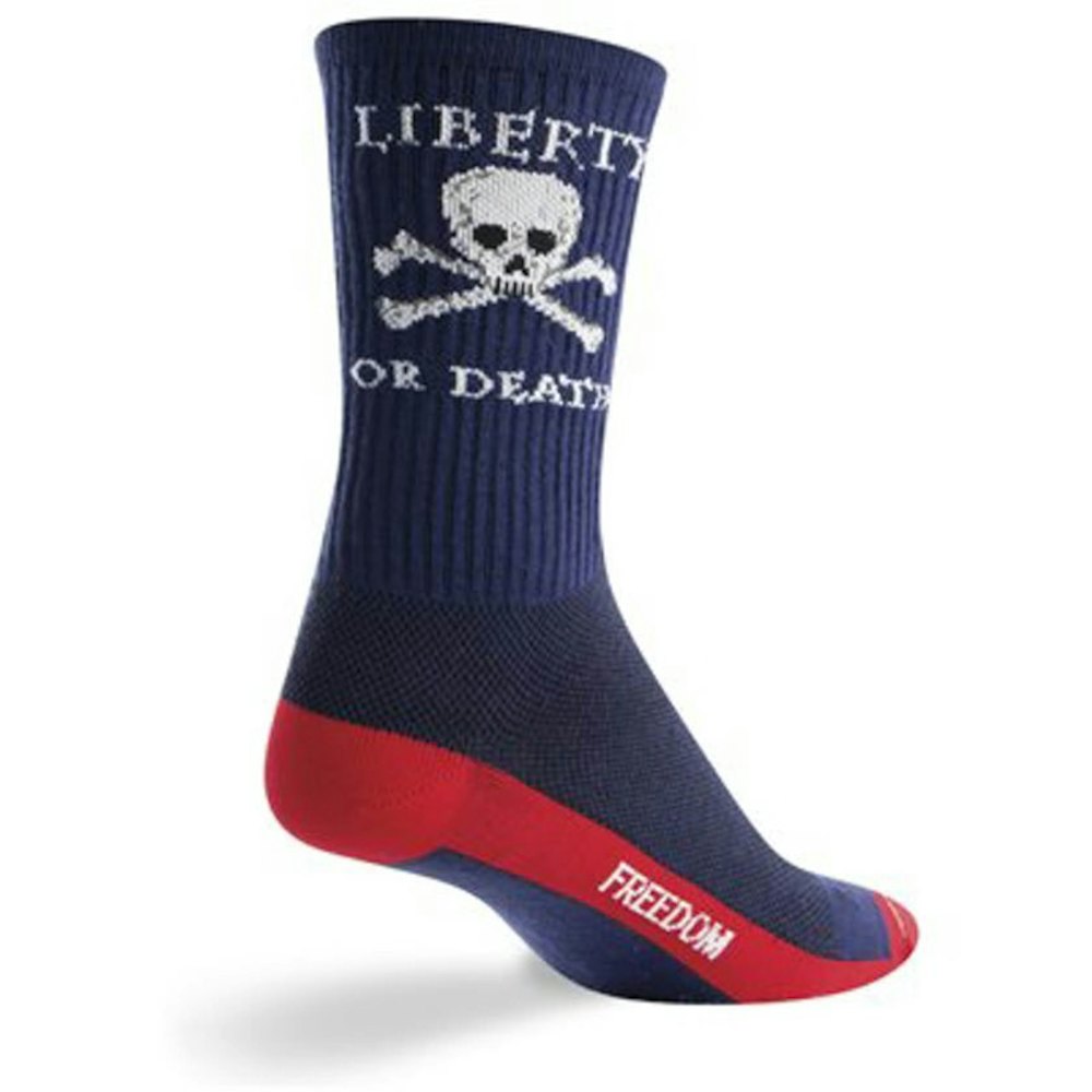 Sockguy Liberty or Death 6" Crew Socks