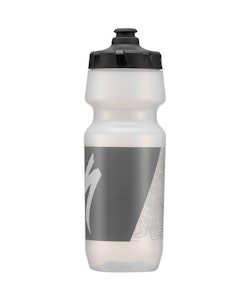 Specialized | Big Mouth 24oz Water Bottle Translucent/Grey Topo Block